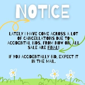 All Sales From Live Shows Are FINAL!